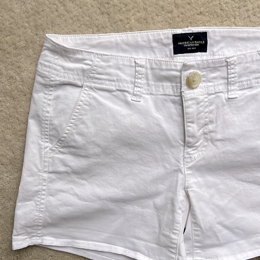 American Eagle White Shorts - Picture 2 of 14